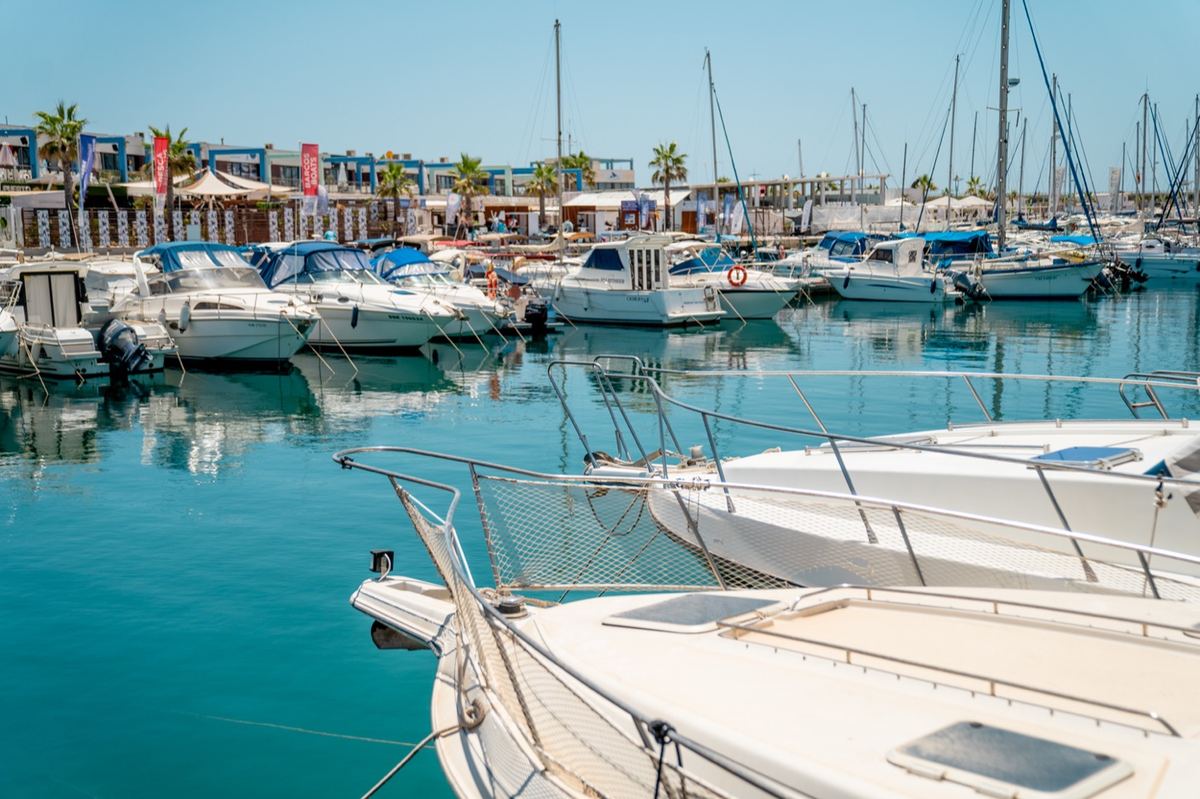 The marina and harbour of Torrevieja